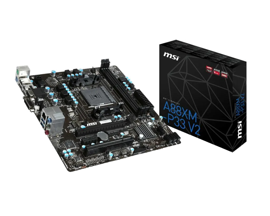 материнской платы MSI A88XM-P33 V2