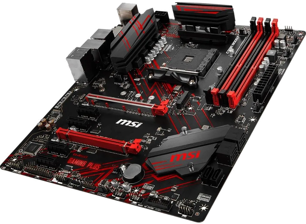 материнской платы MSI B450 GAMING PLUS