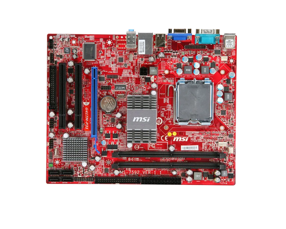 материнской платы MSI G41TM-P31