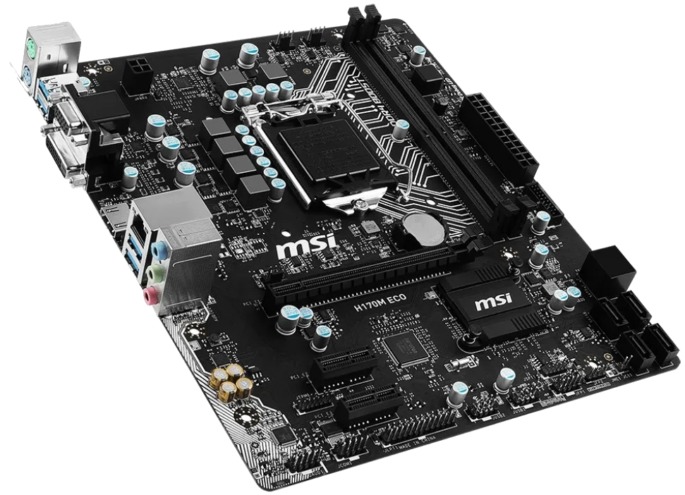 материнской платы MSI H170M-A PRO