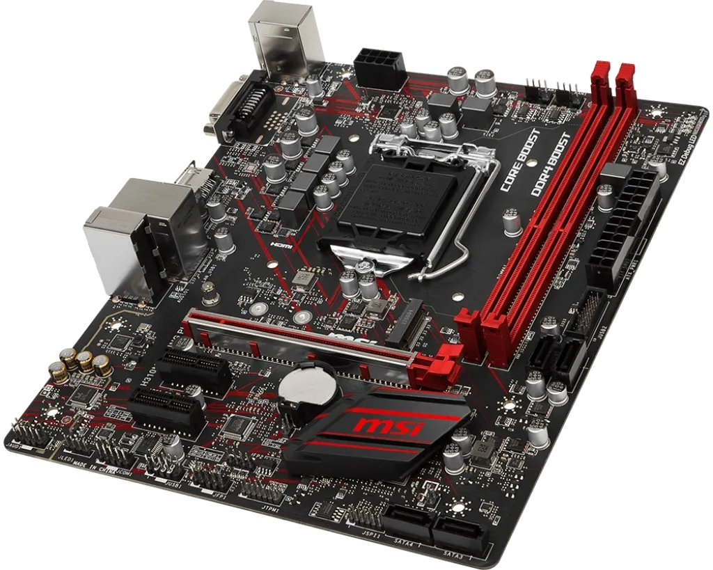 материнской платы MSI H310M GAMING PLUS