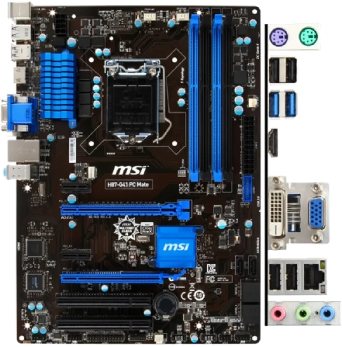 материнской платы MSI H87-G41 PC Mate