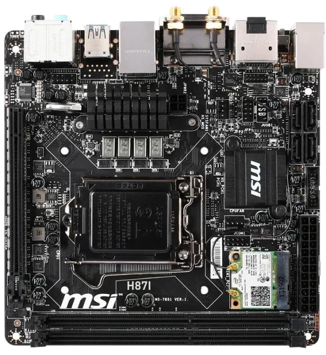 материнской платы MSI H87I AC