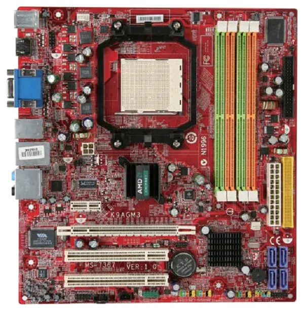 материнской платы MSI K9AGM3-FIH