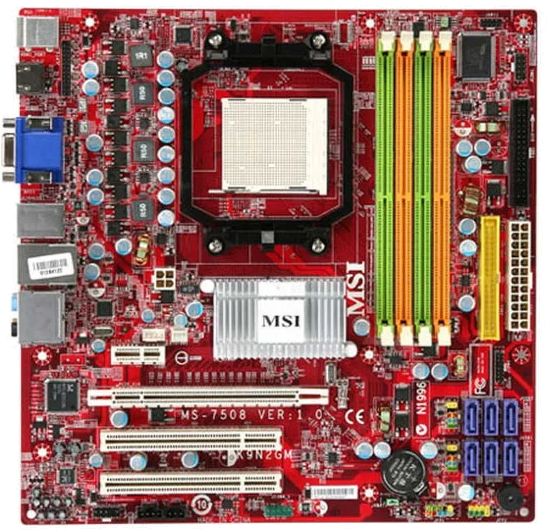 материнской платы MSI K9N2GM-FIH