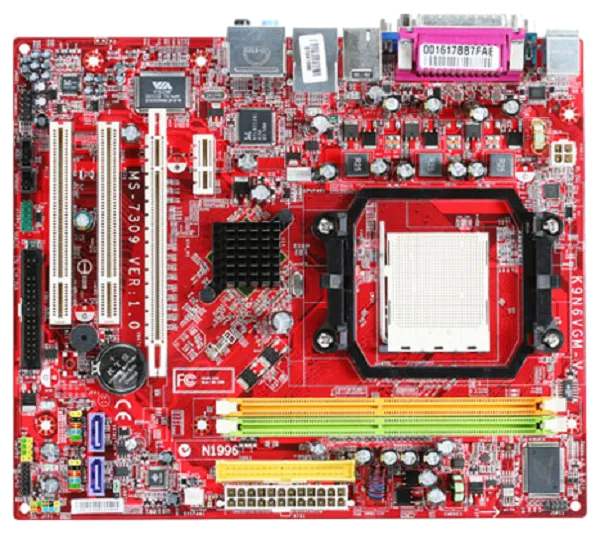 материнской платы MSI K9N6PGM-F