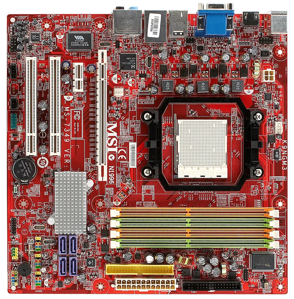 материнской платы MSI K9NGM3