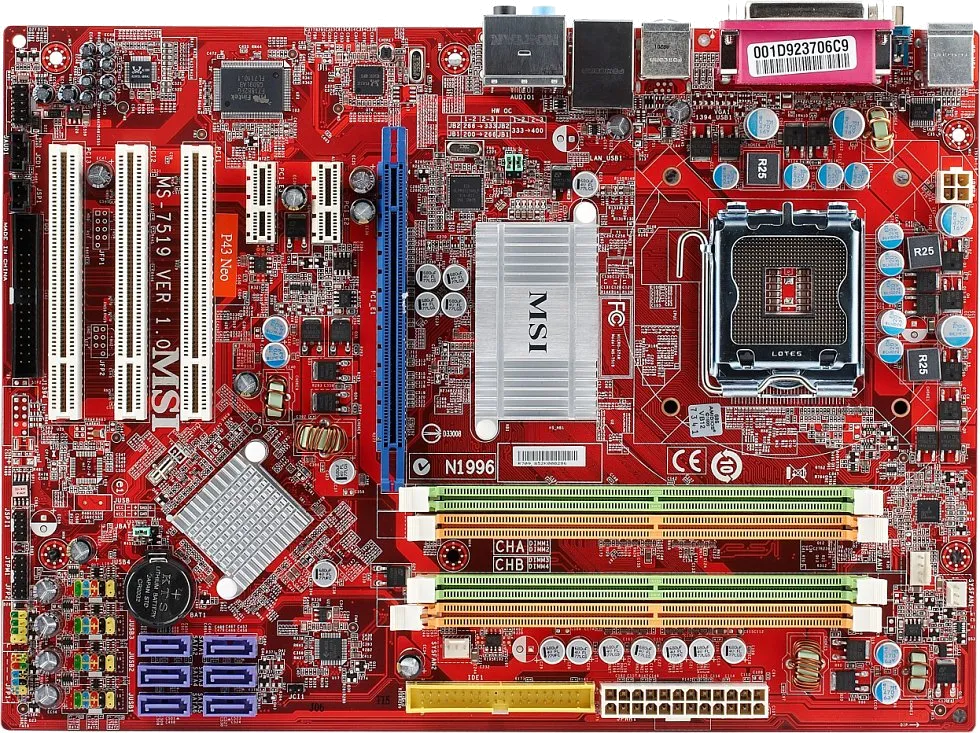 материнской платы MSI P43 Neo3-F