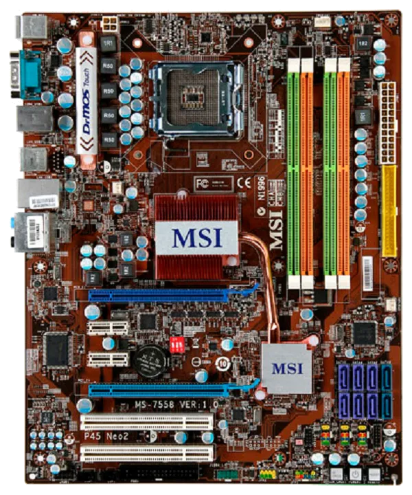 материнской платы MSI P45 Neo2-2FR