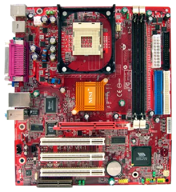 материнской платы MSI P4MAM-L