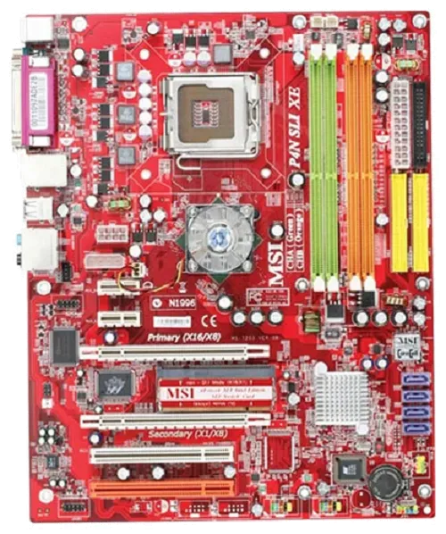 материнской платы MSI P4N SLI XE