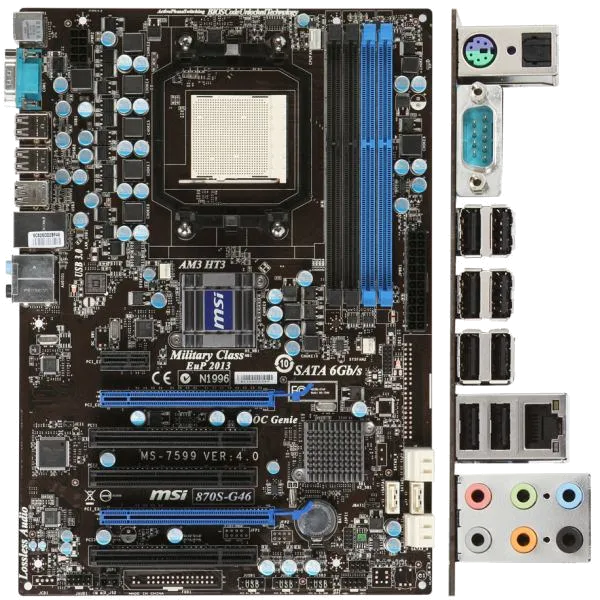 материнской платы MSI 870S-G46